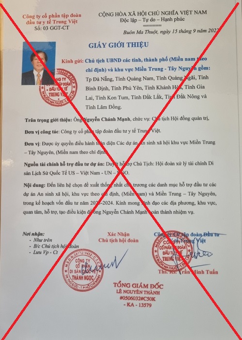 Cảnh giác với thủ đoạn lừa đảo dự án “an sinh xã hội”